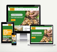 Fidan ve Gübre Üretim Web Sitesi Paketi Botanik